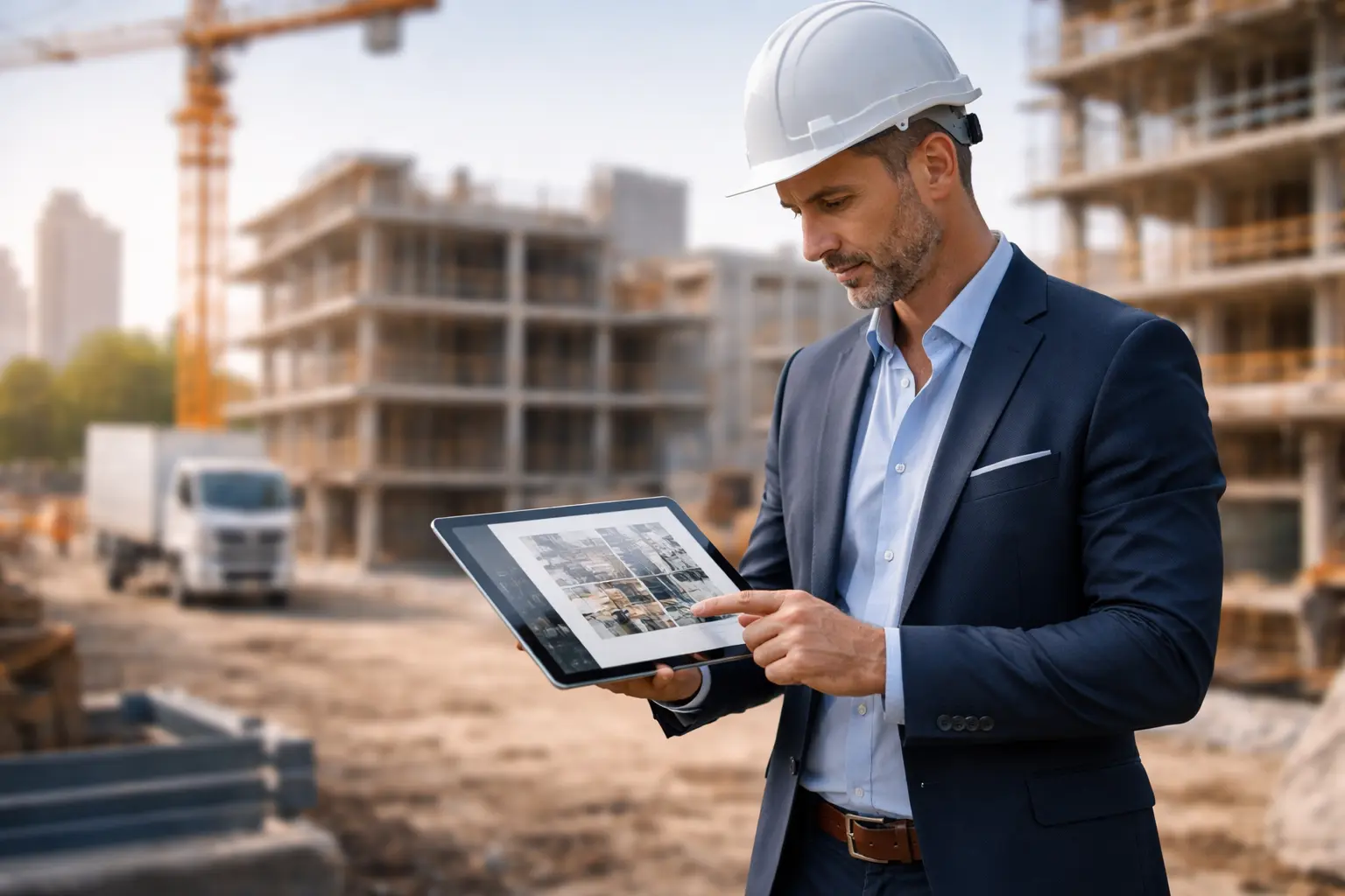 Expert construction site management and modern real estate development solutions by ONAVAS